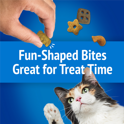 Friskies Party Mix Beachside Crunch Shrimp Crab and Tuna Cat Treats Canister