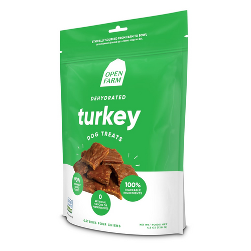 Open Farm Dehydrated Grain Free Turkey Dog Treats