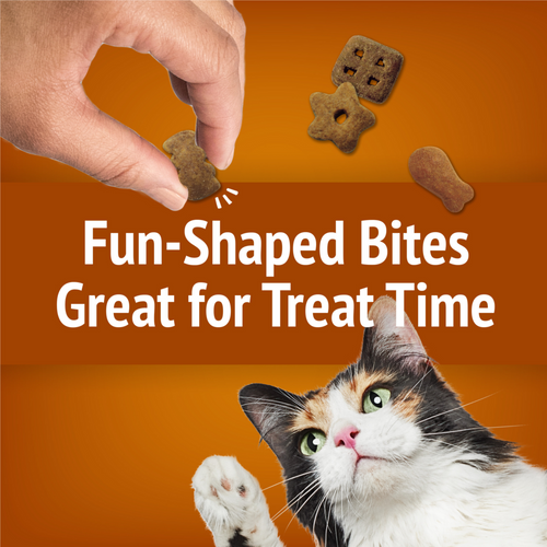 Friskies Party Mix Chicken Lovers Crunch Cat Treats Canister