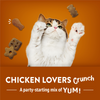 Friskies Party Mix Chicken Lovers Crunch Cat Treats Canister