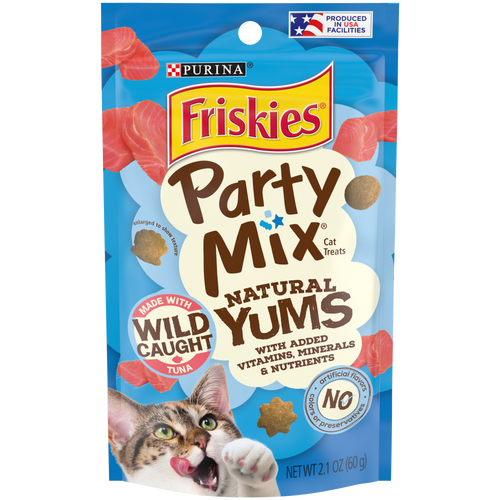 Friskies Party Mix Natural Tuna Cat Treats