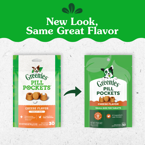 Greenies Pill Pockets Canine Cheese Flavor Dog Treats