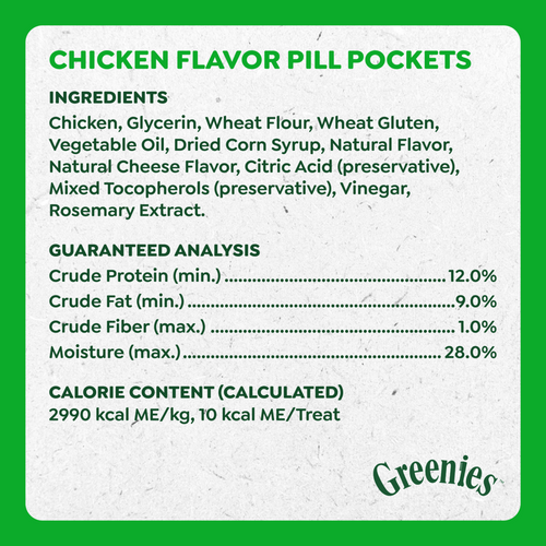 Greenies Pill Pockets Canine Cheese Flavor Dog Treats