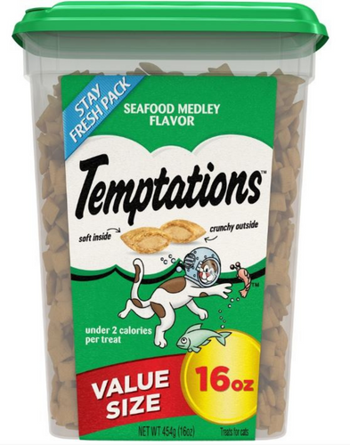 Temptations Seafood Medley Cat Treats
