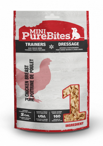 PureBites Mini Trainers Freeze Dried Chicken Breast Dog Treats
