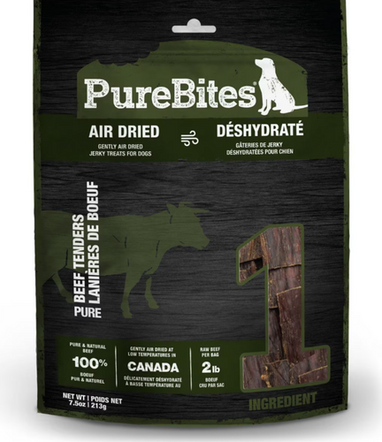 PureBites Beef Jerky Freeze Dried Raw Dog Treats