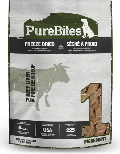 PureBites Freeze Dried Beef Liver Dog Treats