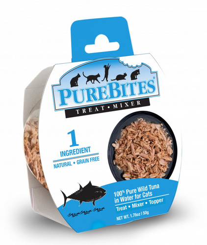 PureBites Mixer Wild Skipjack Tuna in Water Cat Food/Topper/Treat