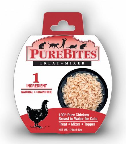 PureBites Mixers Chicken Breast in Water Cat Food Topper Treat