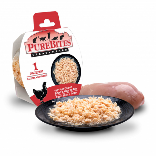 PureBites Mixers Chicken Breast in Water Cat Food/Topper/Treat