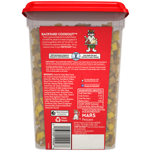 Temptations Backyard Cookout Mixups Cat Treats