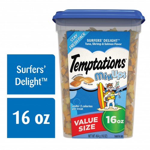 Temptations Surfer's Delight Mixups Cat Treats