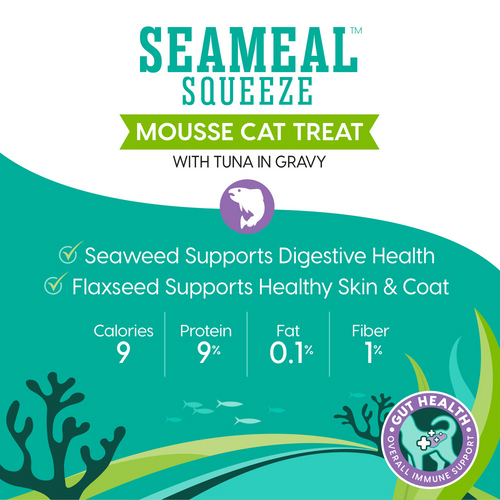 Solid Gold Seameal Squeeze Tuna Grain-Free Cat Treat