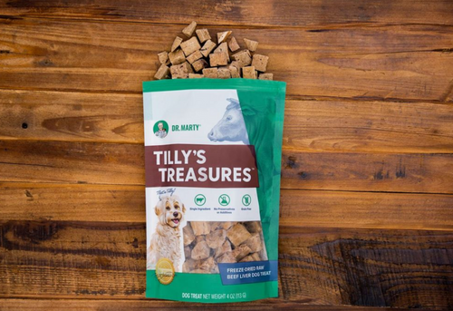 Dr. Marty Tilly's Treasures Beef Liver Dog Treat