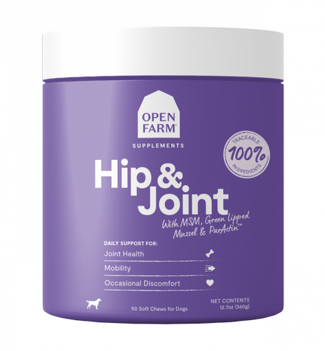 Open Farm Dog Supplement Hip & Joint Chews