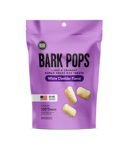 Bixbi Bark Pops White Cheddar Dog Treats