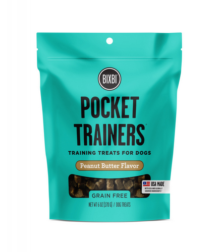 BIXBI Pocket Trainers Peanut Butter Dog Treats