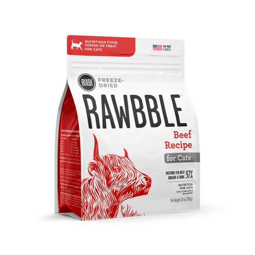 BIXBI RAWBBLE Beef Freeze Dried for Cats