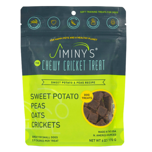 Jiminy's Sweet Potato & Peas Soft & Chewy Treats