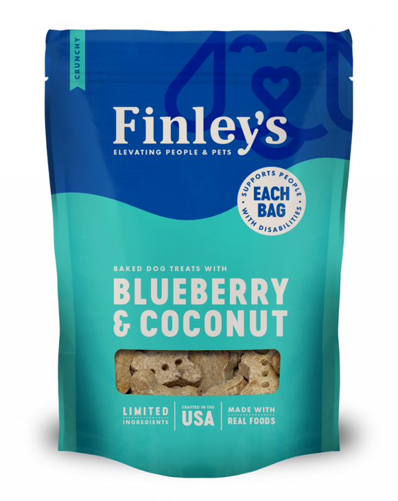 Finley's Blueberry & Coconut Crunchy Biscuits