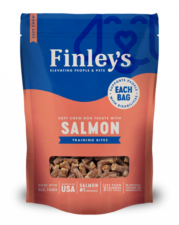 Finleys Salmon Recipe Soft Chew Training Bites