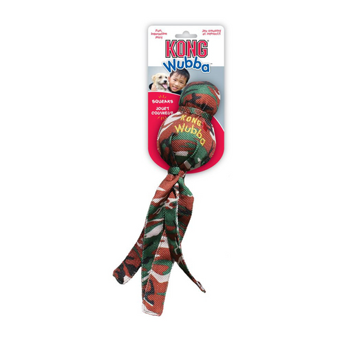 Kong Wubba Camo Dog Toy