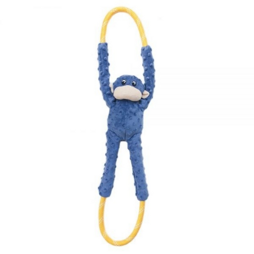 ZippyPaws Monkey RopeTugz Plush Dog Toy