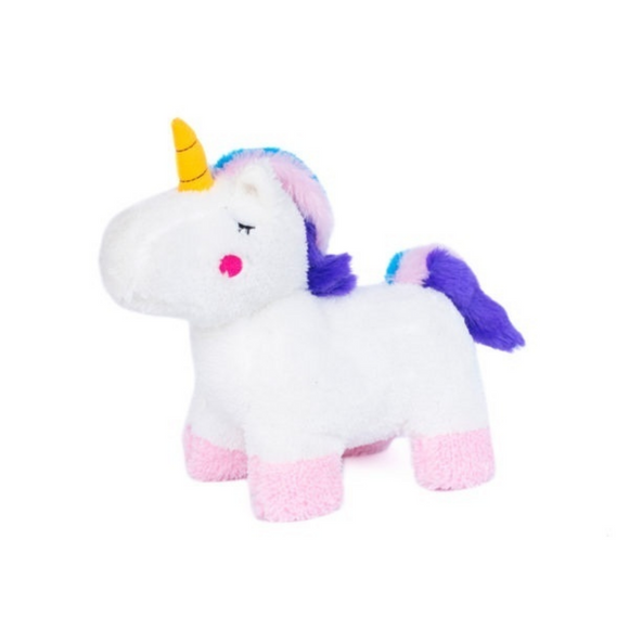 ZippyPaws Storybook Snugglerz Charlotte the Unicorn  Plush Dog Toy