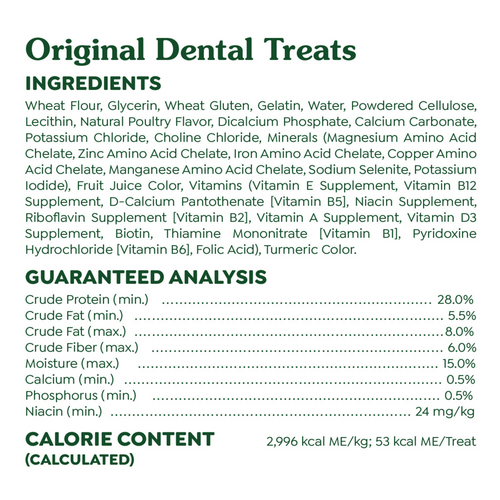 Greenies Petite Original Dental Dog Chews