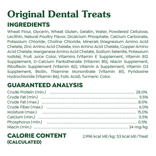 Greenies Large Original Dental Dog Chews