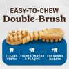 Merrick Fresh Kisses Coconut Oil and Botanics Dental Dog Chews Medium