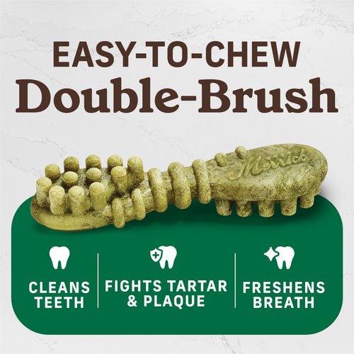 Merrick Fresh Kisses Mint Dental Dog Chews Small