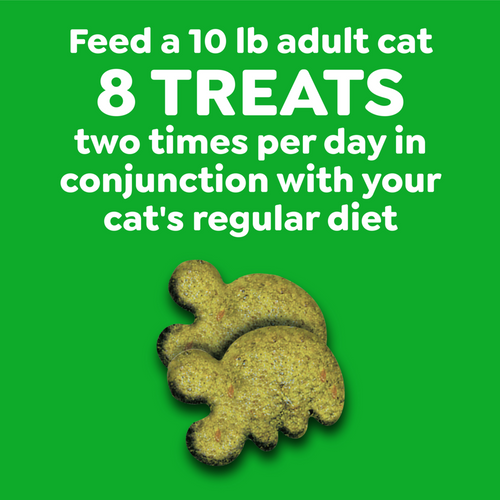 Feline Greenies Adult Dental Catnip Flavor Cat Treats