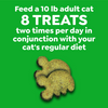 Feline Greenies Adult Natural Dental Care Catnip Flavor Cat Treats