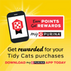 Tidy Cats Non Clumping Cat Litter, 24/7 Performance Multi Cat Litter Odor Control Formula