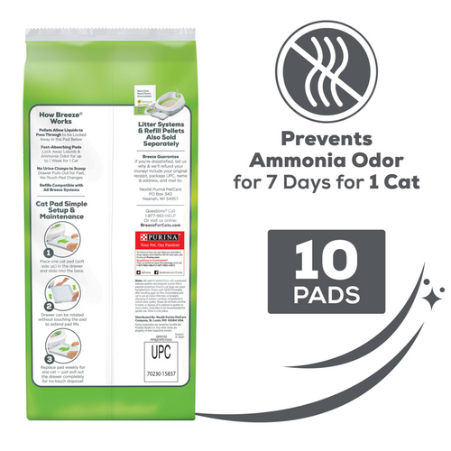 Tidy Cats Breeze Litter System Cat Pad Refills