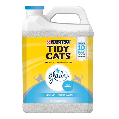 Tidy Cats Clumping Multi Cat Litter, Glade Clear Springs