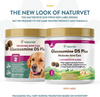 NaturVet Moderate Care Glucosamine DS Plus Soft Chews Joint Supplement for Dogs