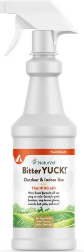 NaturVet Bitter YUCK No Chew Spray for Dogs and Cats