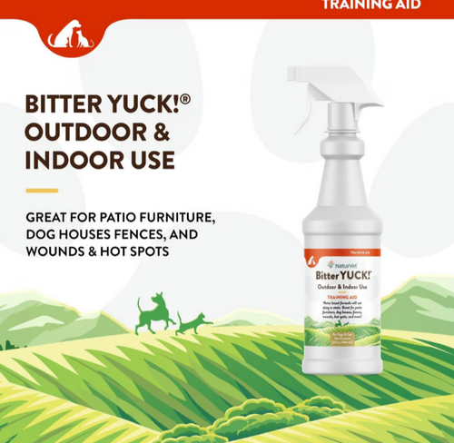 NaturVet Bitter YUCK No Chew Spray for Dogs and Cats