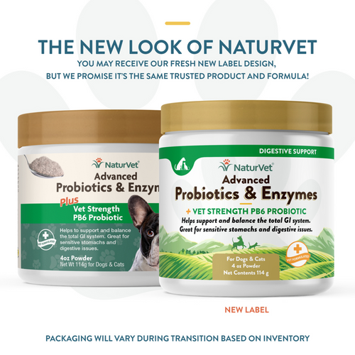 NaturVet Advanced Probiotics & Enzymes Soft Chews for Dogs