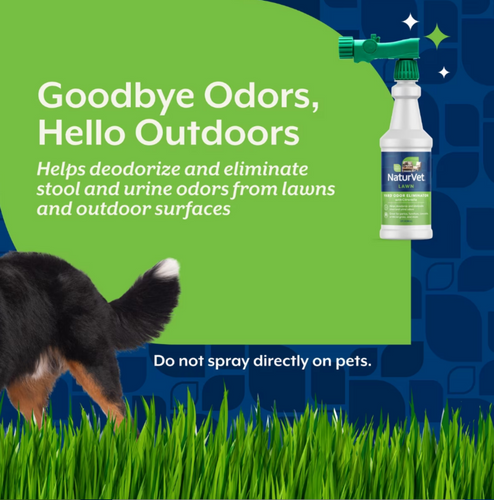 NaturVet Yard Odor Eliminator Deodorizing Spray