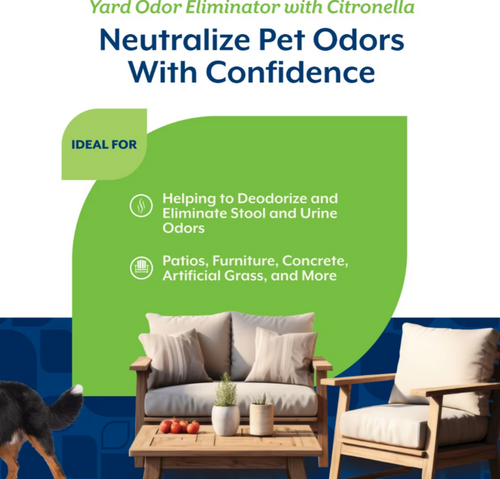 NaturVet Yard Odor Eliminator Deodorizing Spray