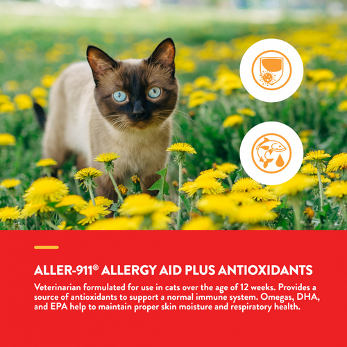 NaturVet Aller-911 Allergy Aid Soft Chews for Cats