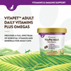 NaturVet VitaPet Adult Daily Vitamin Plus Omegas Aid Chewable Tablets for Cats