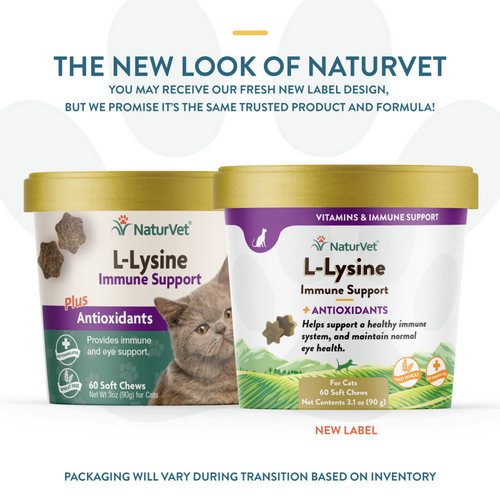 NaturVet L-Lysine Immune Support Plus Antioxidants Soft Chews for Cats