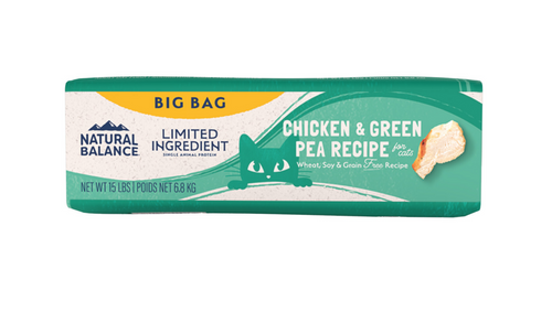 Natural Balance Limited Ingredient Grain Free Dry Cat Food, Chicken & Green Pea Recipe