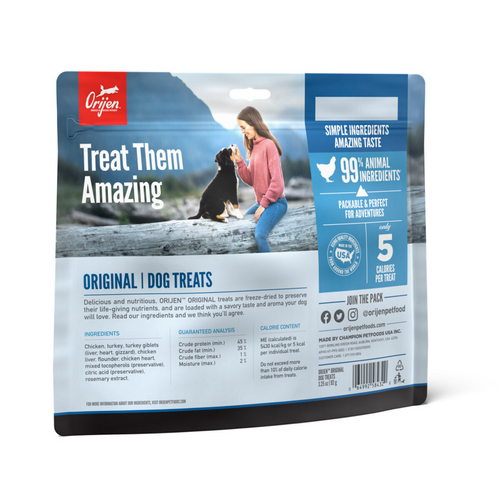 ORIJEN Freeze Dried Original Dog Treats