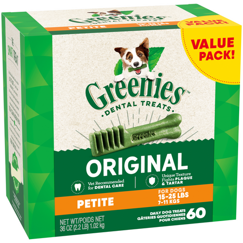 Greenies Original Dental Dog Chews Petite