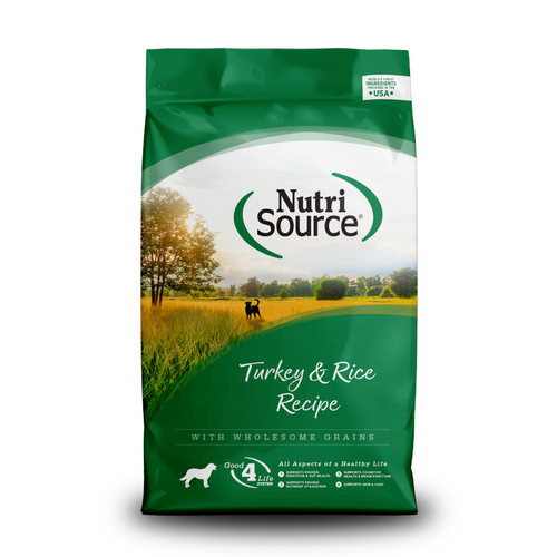 NutriSource Turkey & Rice Recipe Dry Dog Food